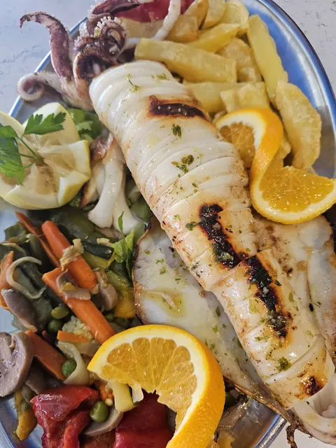 Calamar a la plancha